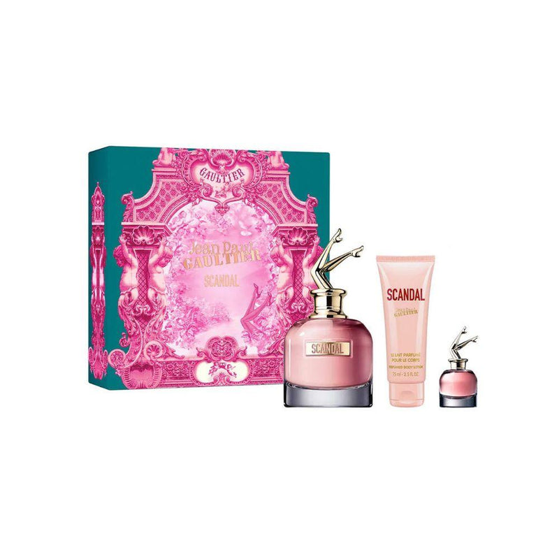 Jean Paul Gaultier Kit Scandal Eau de Parfum Feminino + Body Lotion + Miniatura