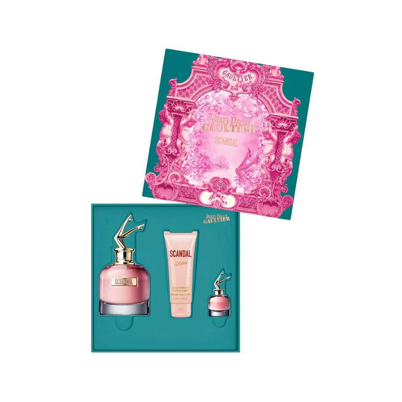 Jean Paul Gaultier Kit Scandal Eau de Parfum Feminino + Body Lotion + Miniatura