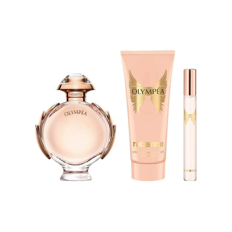 Paco Rabanne Kit Olympea Eau de Parfum Feminino + Body Lotion + Travel